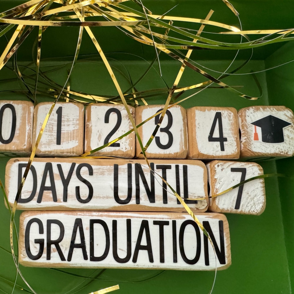 Graduation Countdown Blocks - Picture 2 of 2